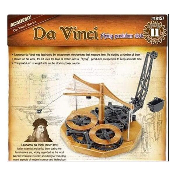 Academy - Da Vinci Flying Pendulum Clock Model Kit [18157]