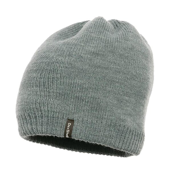 Dexshell Seamless Waterproof All Purpose Beanie/Skull Cap Solo Grey L/XL
