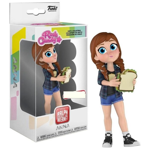 Funko Rock Candy Ralph Breaks The Internet Anna Vinyl Collectible