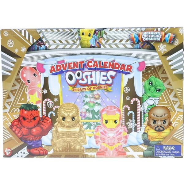 Ooshies Marvel 2022 Advent Calendar with 24 Figures