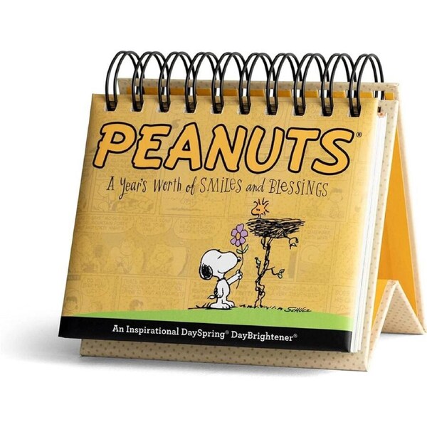 Dayspring Peanuts Smiles and Blessings Perpetual Calendar Snoopy