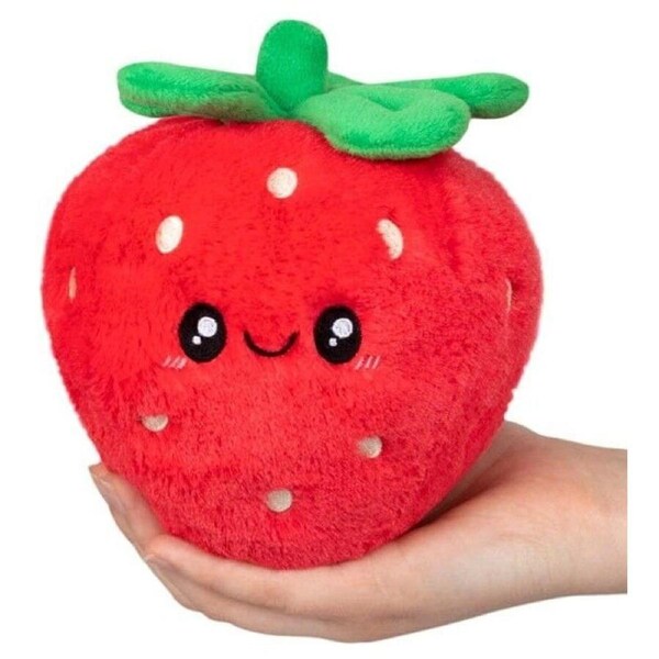 Squishable Snackers Strawberry Plush
