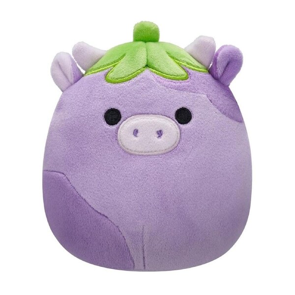 Squishmallows Little Plush 7.5in Frederick the Eggplant Cow