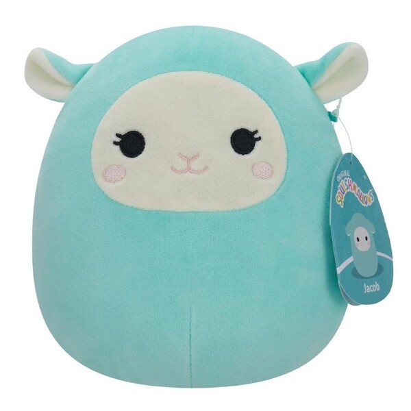 Squishmallows Little Plush 7.5 in Jacob the Aqua Blue Lamb