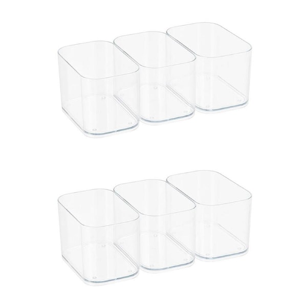 2x 3pc Prepara Dividers For 1L/1.5L/2.2L LatchLok Click Food Container 10.27cm