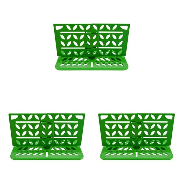 3PK Prepara Divider Raiser For 2.2L LatchLok Food Storage Container 16.7cm Green