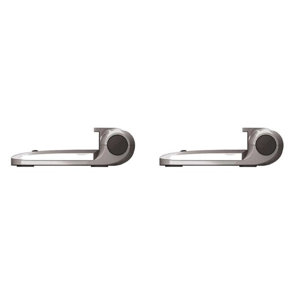 2PK Prepara iPrep Mini Smartphone Holder For iPhone/Android/Samsung 11cm White