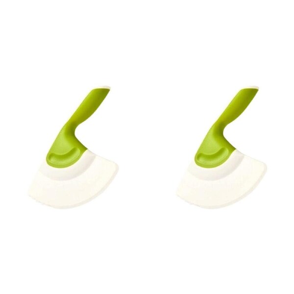 2PK Prepara Kitchen Salad Chopper Scooper Non-Scratch 20.57cm Green