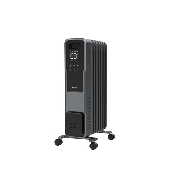 Bonaire 1500W Black Oil Column Heater - WiFi