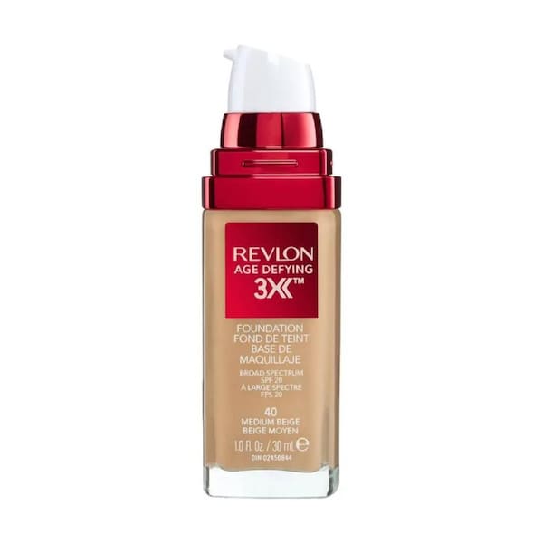 Revlon Age Defying 3X Foundation 30mL - 40 Medium Beige