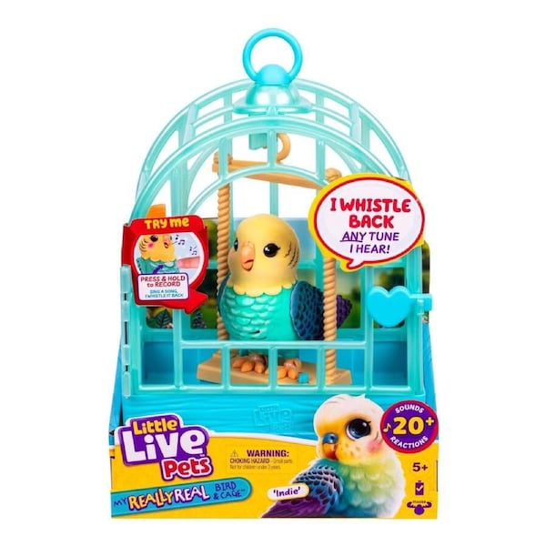 Little Live Pets My Really Real Bird & Cage Indie