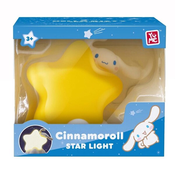 YuMe Hello Kitty and Friends Little Star Light Cinnamoroll Figure