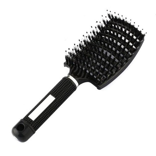 1x Men Nylon Bristle Brush Detangle Hairbrush