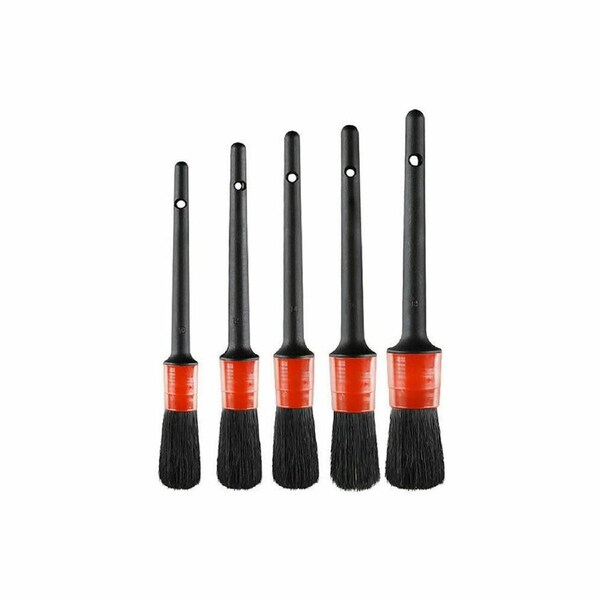 5pcs Dashboard Car Hair Detail Brush