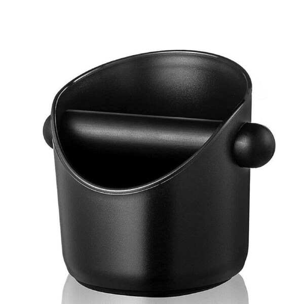 Black Coffee Waste Container Knock Box