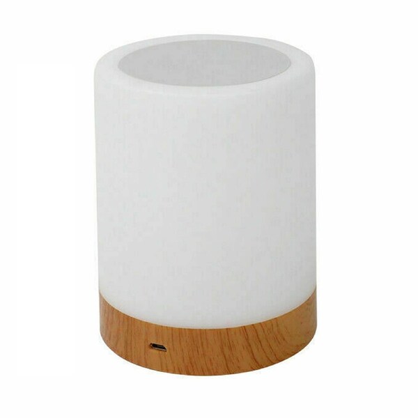 Touch RGB Night Light Bedside USB Rechargeable 7 Color
