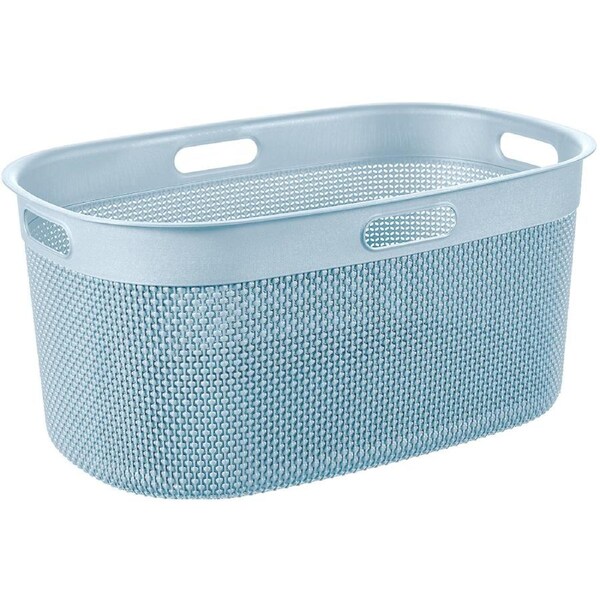 KIS Filo Laundry Basket (45L) - Light Blue
