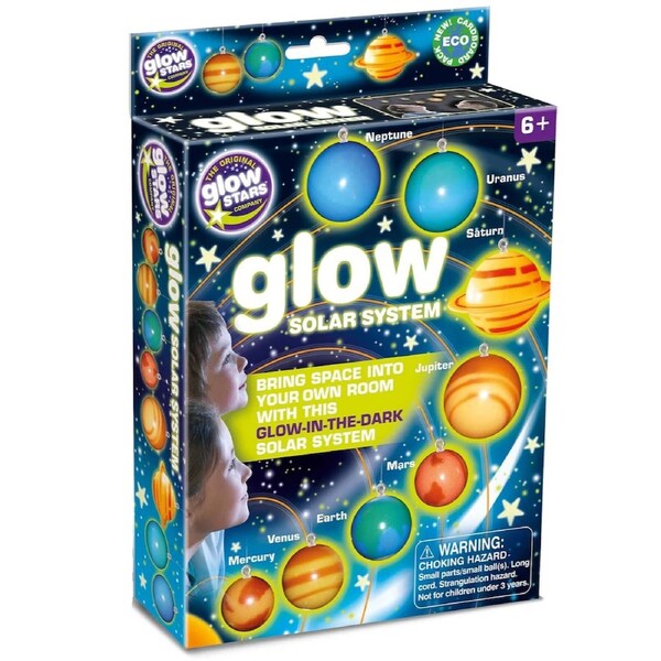 Original Glow Stars Glow Solar System 8 Pieces