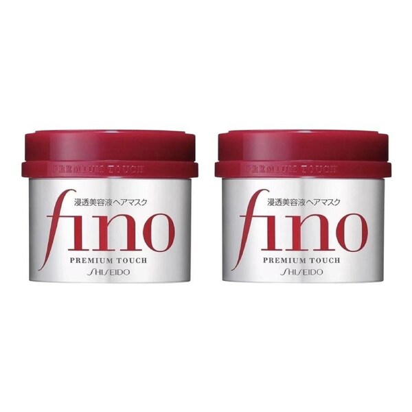 2x Shiseido Fino Premium Touch Hair Mask 230g Deep Moisturising Repair Treatment