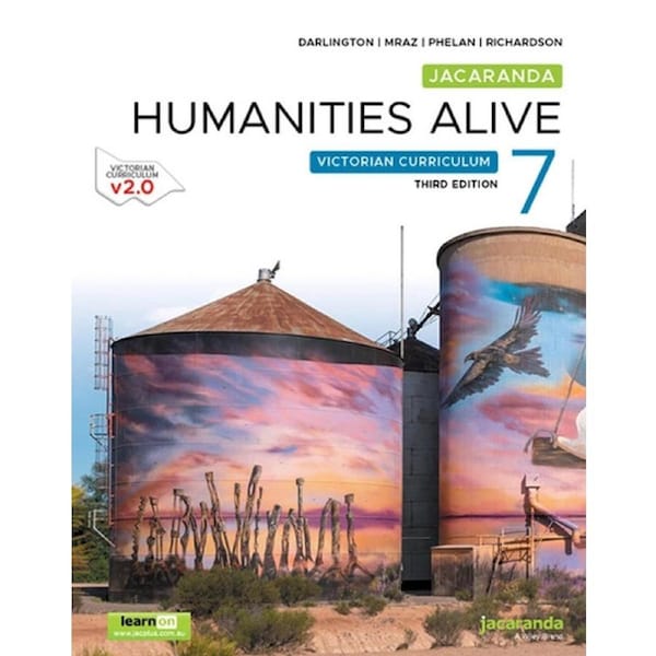 Jacaranda Humanities Alive 7 Victorian Curriculum, 3e learnON & Print