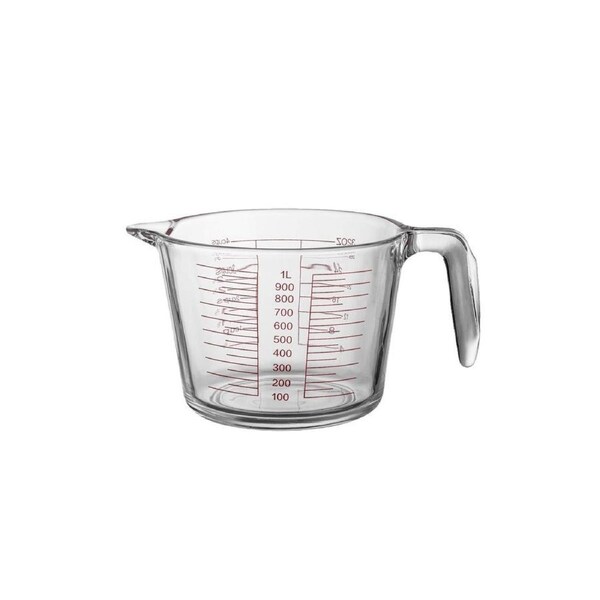 Glass Measuring Cup Large Capacity Thickened Heat Resistant Kitchen Baking Tool
