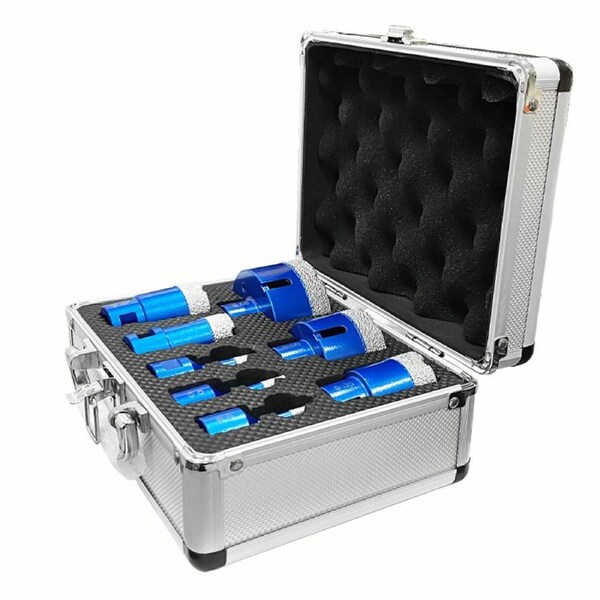 Diamond Drill Bit Set Tile Stone Hole Cutter For Angle Grinder Cutting Tool