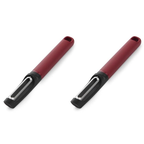 2PK KitchenAid Classic Euro Fruit/Vegetable Peeler Cooking Utensil Empire Red