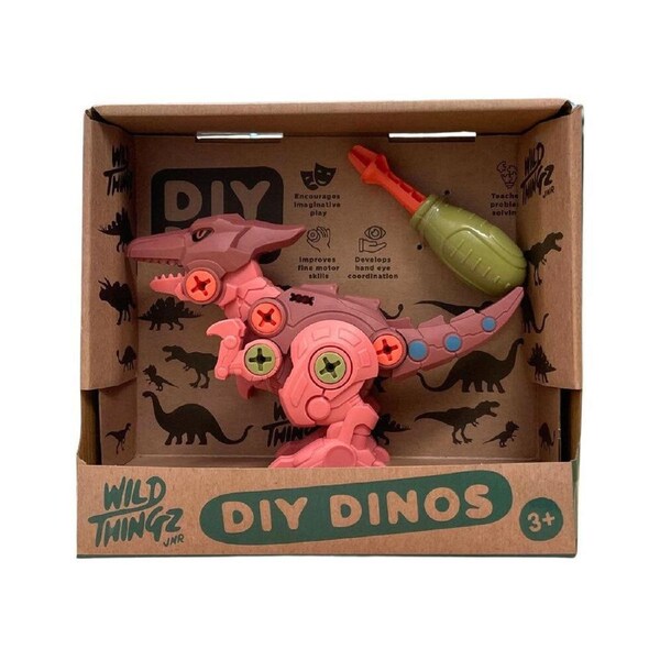 Johnco Wild Thingz DIY Dino Pterosaur Childrens Playset 3Y+