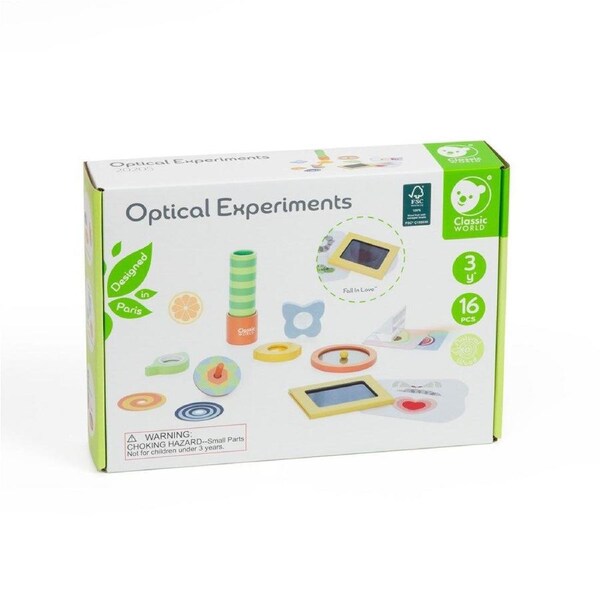 16pc Classic World Optical Experiments Children's Activity Set 3Y+
