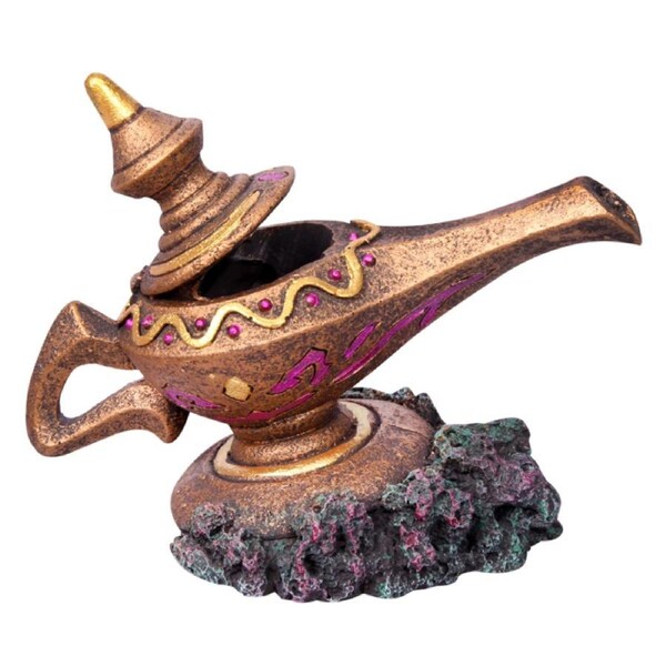 Aqua One Genie Lamp Ornament 14x9x10.5cm (37510)