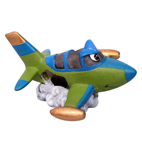 Aqua One Aeroplane w/ Cloud Ornament 12.5x10.5x6.5cm (37509)