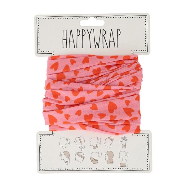 Annabel Trends Happywrap Headband Head Accessory One Size Love Hearts