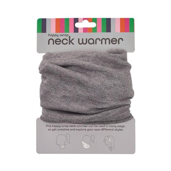 Annabel Trends Happywrap Neck Warmer Travel Accessory One Size Grey