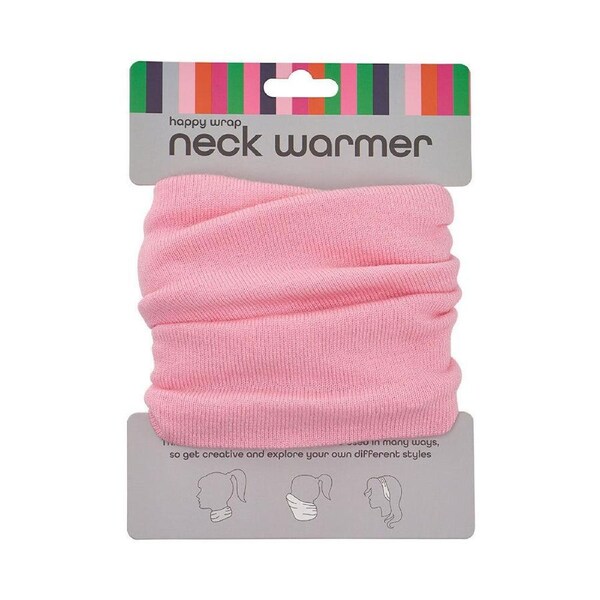 Annabel Trends Happywrap Neck Warmer Travel Accessory One Size Light Pink