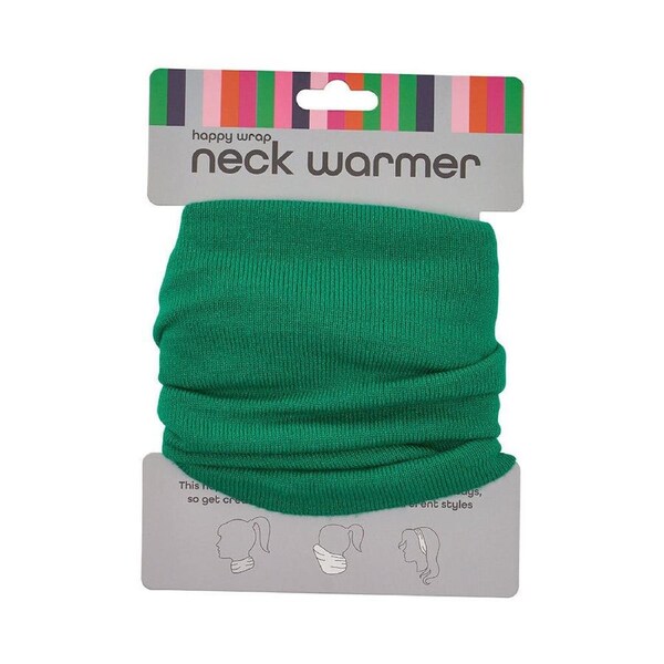 Annabel Trends Happywrap Neck Warmer Travel Accessory One Size Green