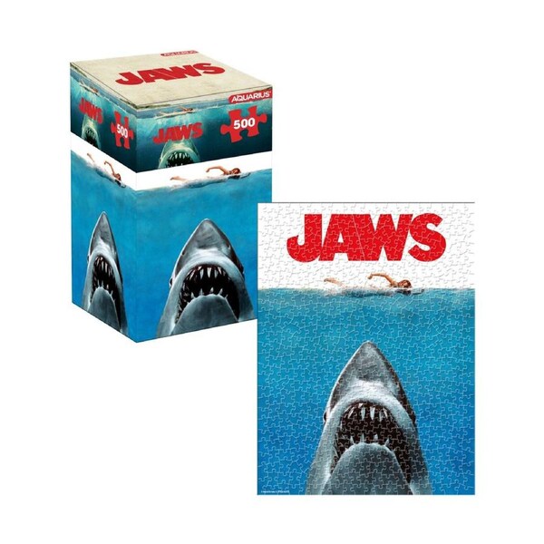 Aquarius Jaws 500 Piece Jigsaw Puzzle