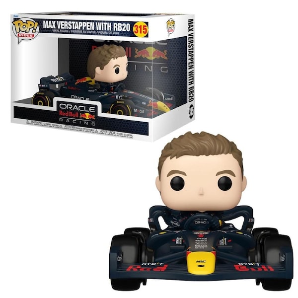 Formula 1 Max Verstappen with RB20 POP! Rides Funko POP! Vinyl