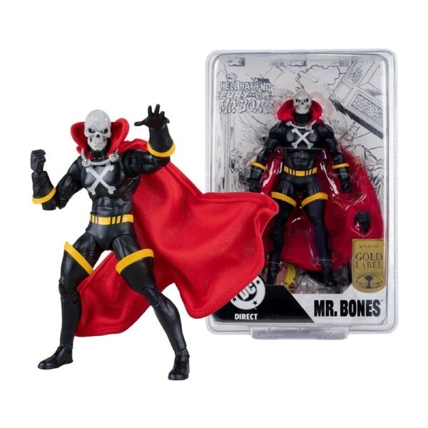 DC Direct Gold Label Infinity Inc. #16 Mr. Bones 7 inch Action Figure