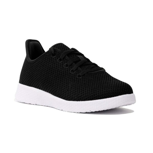 Axign River V2 Lightweight Casual Orthotic Shoes Archline Orthopedic - Black/White Euro 44