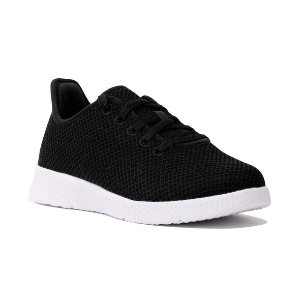 Axign River V2 Lightweight Casual Orthotic Shoes Archline Orthopedic - Black/White Euro 46