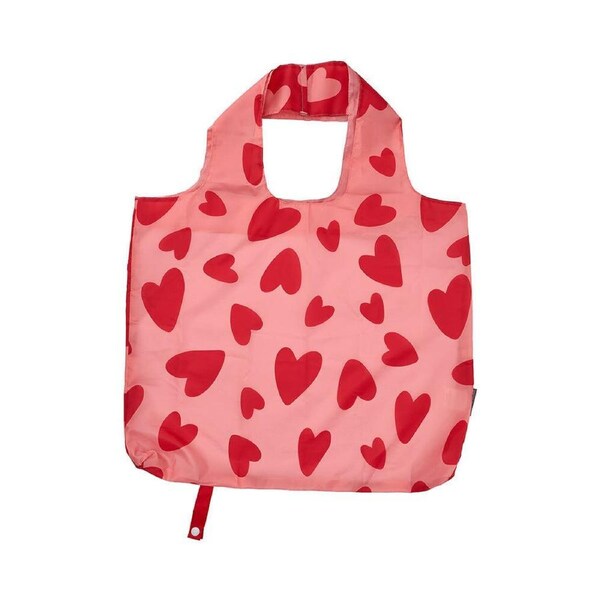 Annabel Trends Reusable Shopping Tote Grocery Bag 50x42cm Love Heart