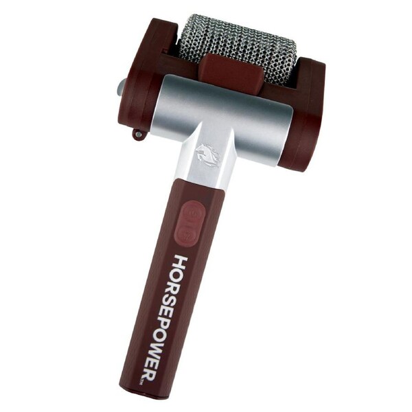 Horsepower Giddy Up Grill Cleaner AS-SEEN-ON-TV Cordless, Rechargeable BBQ Tool with 350 RPM Stainless Roller