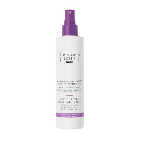 Christophe Robin Luscious Curl Reactivating Mist with Flaxseed Milk 150mL