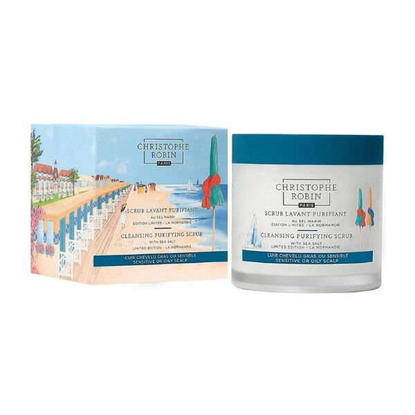Christophe Robin Cleansing Purifying Scrub with Sea Salt 250mL - Limited Edition La Normandie