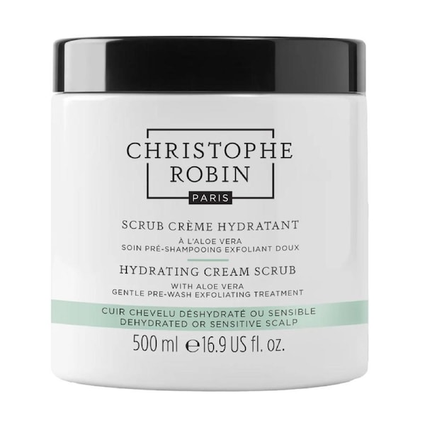 Christophe Robin Hydrating Cream Scrub with Aloe Vera 500mL