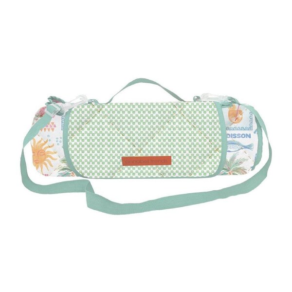 Annabel Trends Outdoor Picnic Mat w/ Strap Square Foldable 2x2m Vacay