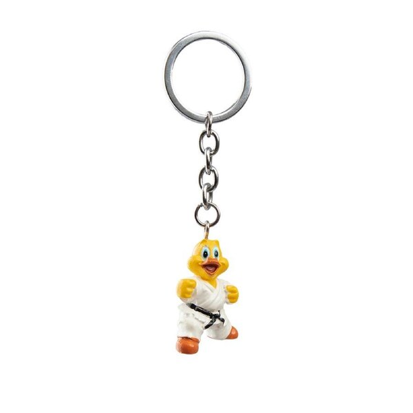 Karate Duck Keyring