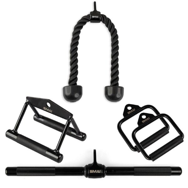 Cable Machine Accessories - Set of 5