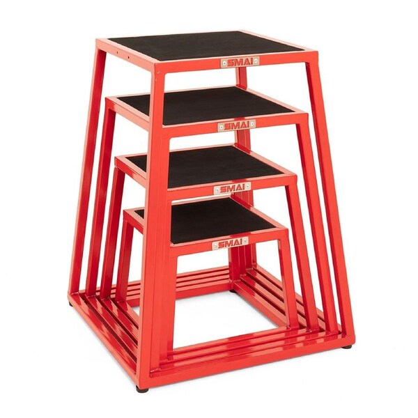 Steel Plyo Box Set - 4 Pack Stackable