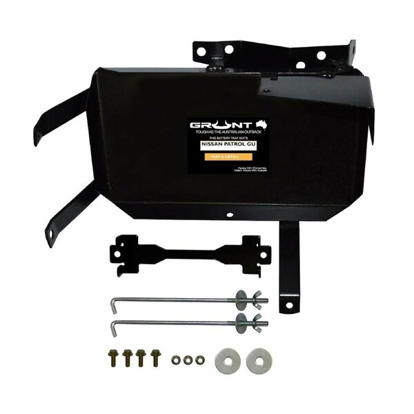 Grunt 4x4 Dual battery tray Nisssan Patrol GU 4.5 TB45E petrol 1997-2000